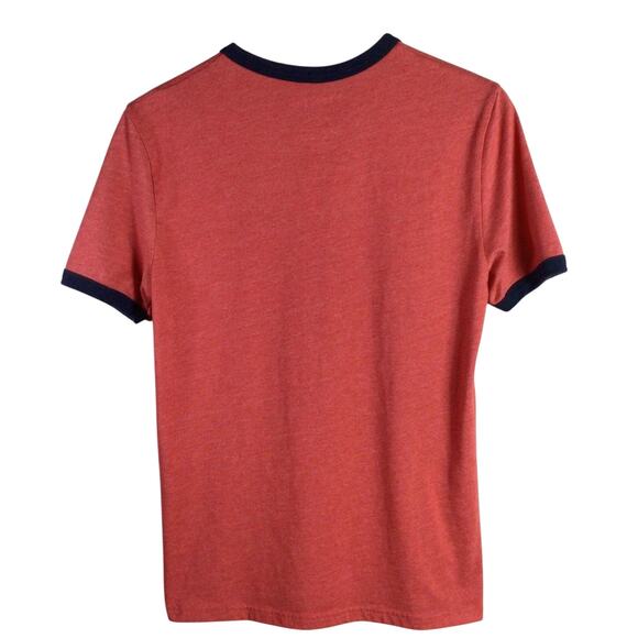 Ringer Coke Coca Cola It's the Real Thing T Shirt Red Small - Picture 4 of 4